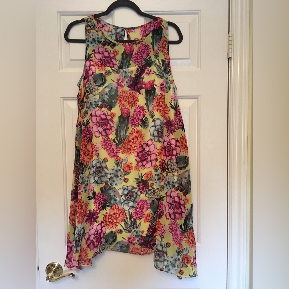 Cactus printed day dress